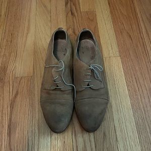 Tan Suede dress shoes